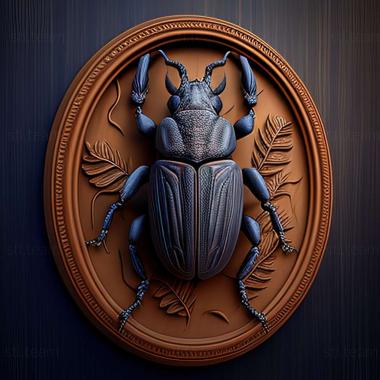 3D модель Cryptocephalus sexpunctatus (STL)